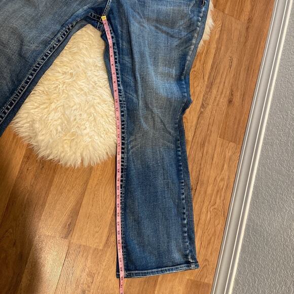 Lane Bryant High Rise Bootcut Denim Blue Jeans Sz 24 Stretch Women’s - Picture 12 of 14